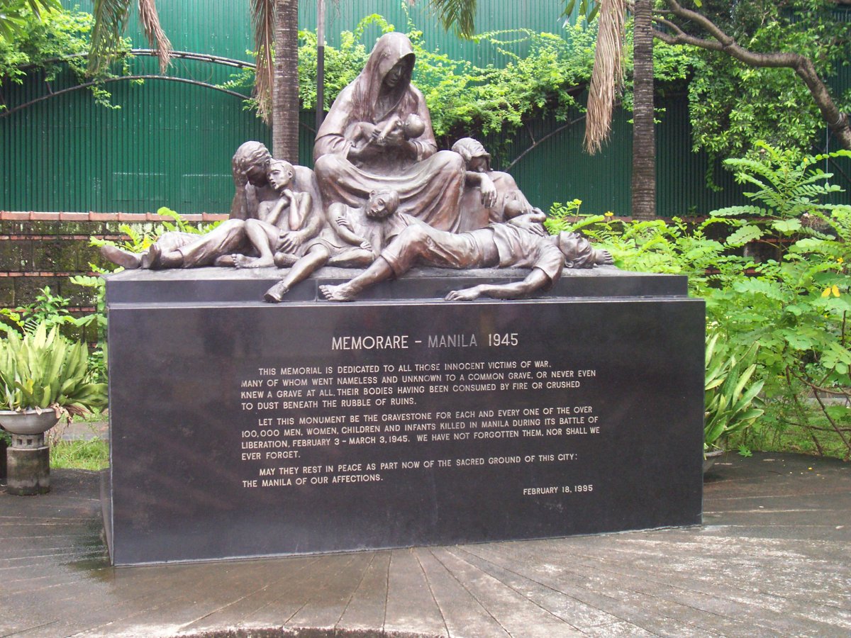The Memorare Monument.