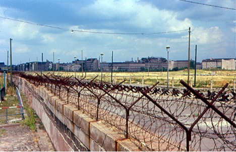 East Berlin from the Berlin Wall.